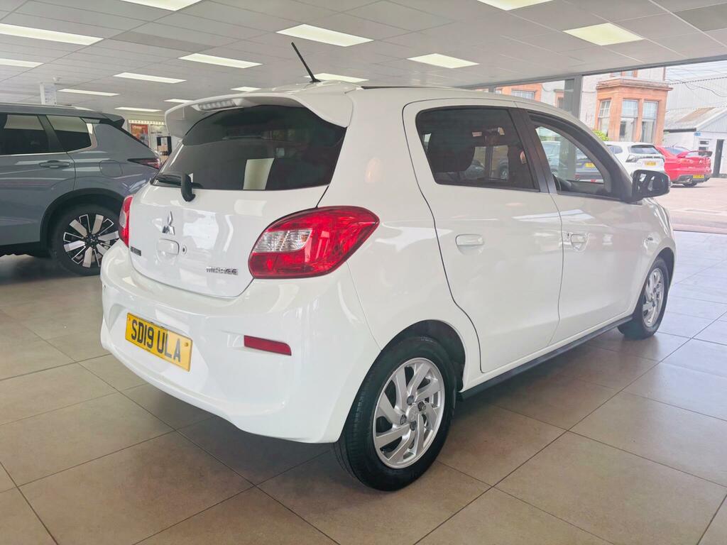 Mitsubishi Mirage 4 Black #9