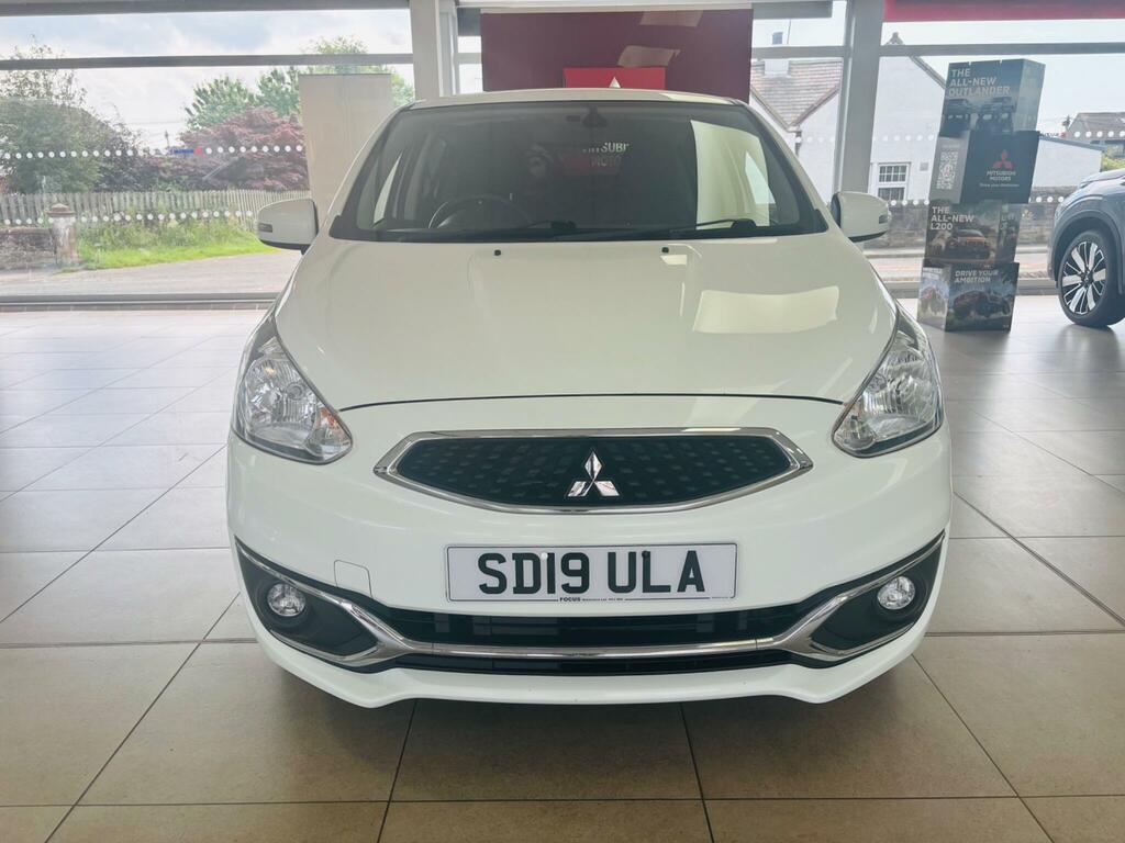 Mitsubishi Mirage 1.2 3 Euro 6 Ss White #2