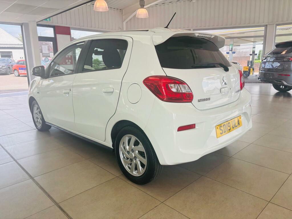 Mitsubishi Mirage 1.2 3 Euro 6 Ss White #5