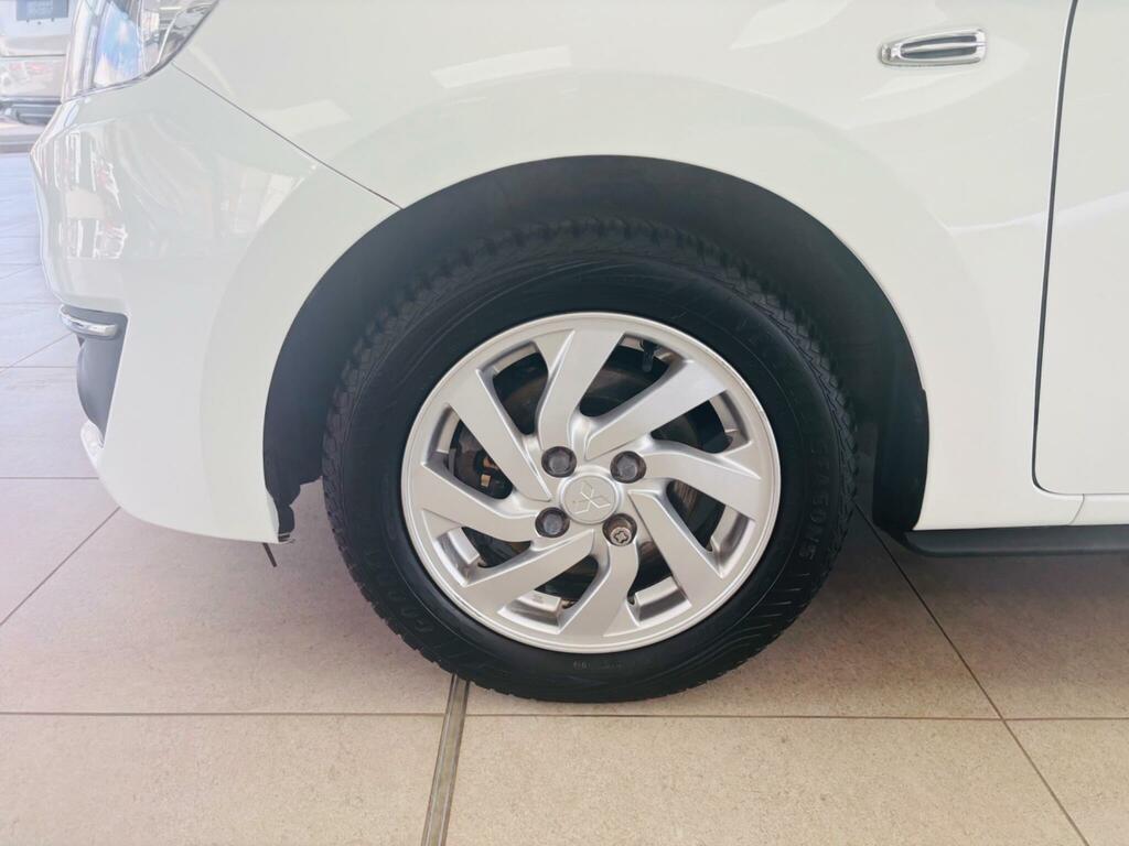 Mitsubishi Mirage 4 Black #15