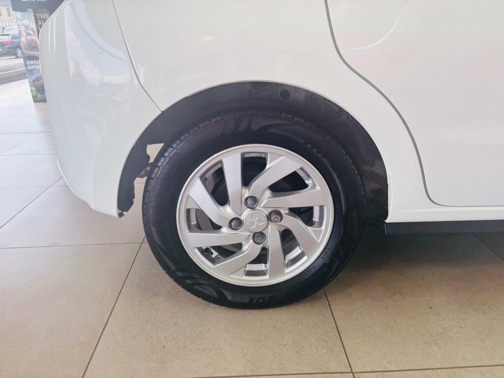 Mitsubishi Mirage 4 Black #25