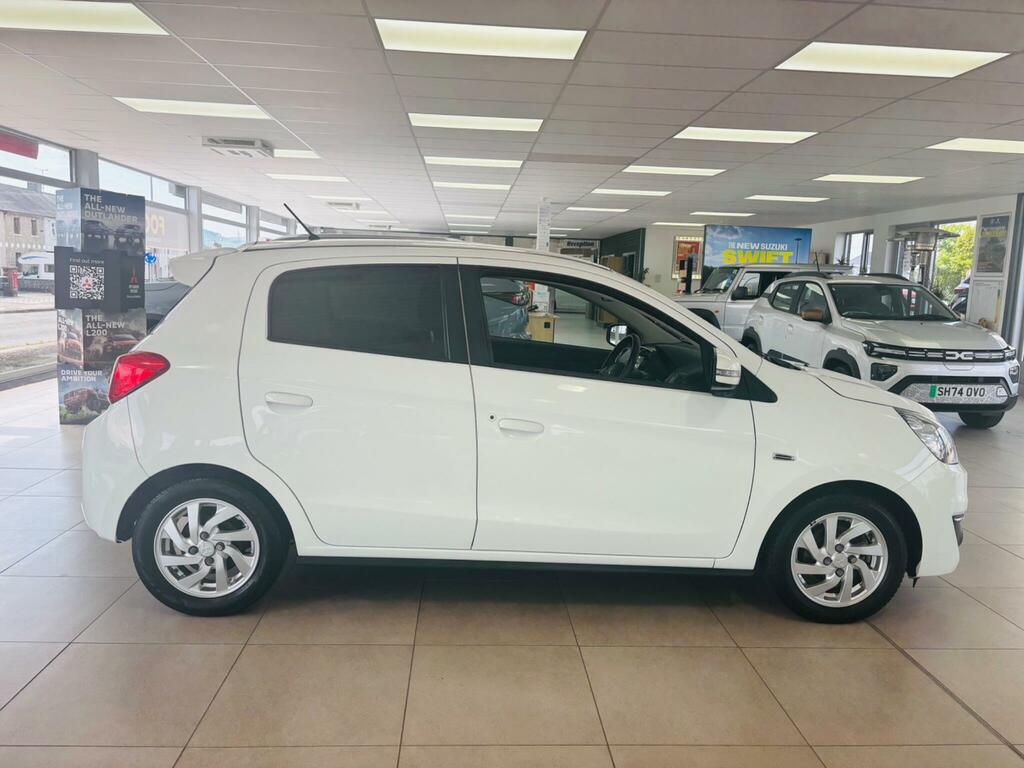 Mitsubishi Mirage 4 Black #8
