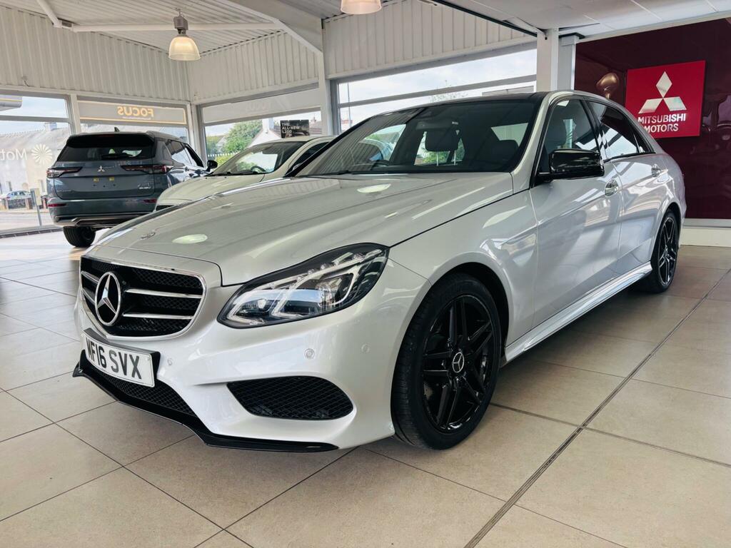 Mercedes-Benz E Class 2.1 E220 Bluetec Amg Night Edition Premium Saloo Silver #3