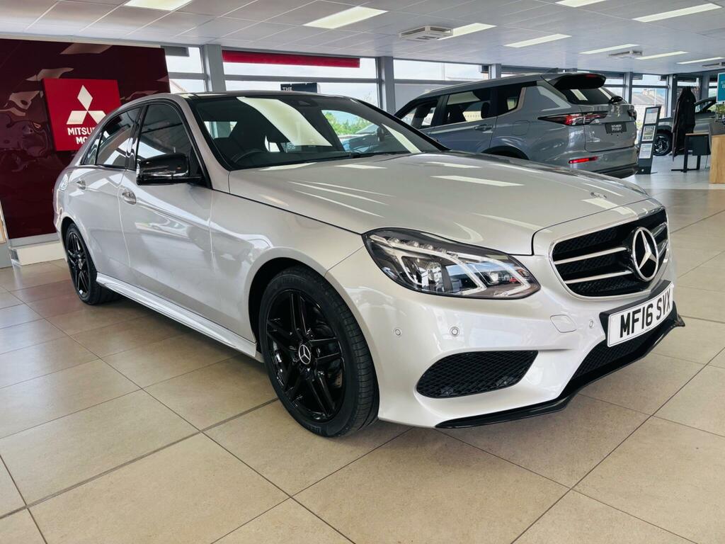 Mercedes-Benz E Class 2.1 E220 Bluetec Amg Night Edition Premium Saloo Silver