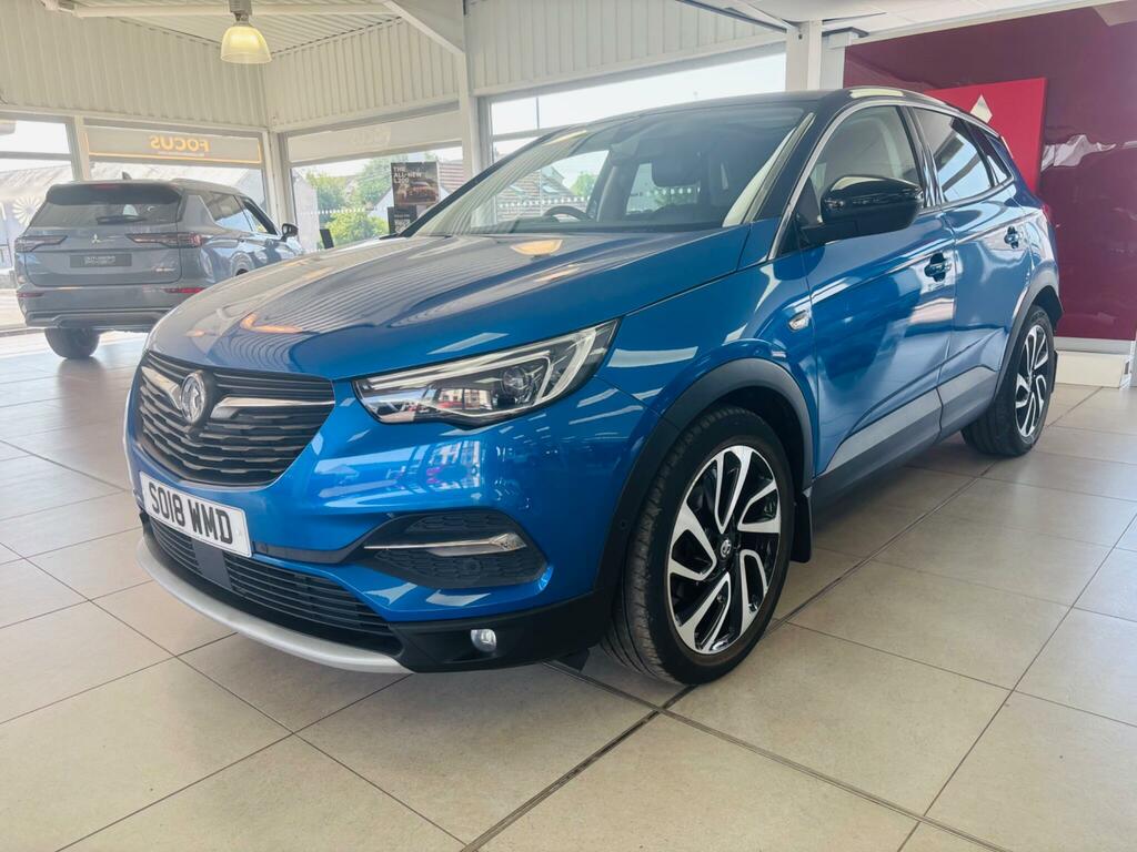 Vauxhall Grandland X 2.0 Turbo D Blueinjection Ultimate Euro 6 S Blue #5