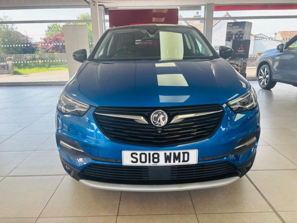 Vauxhall Grandland X 2.0 Turbo D Blueinjection Ultimate Euro 6 S Blue #2