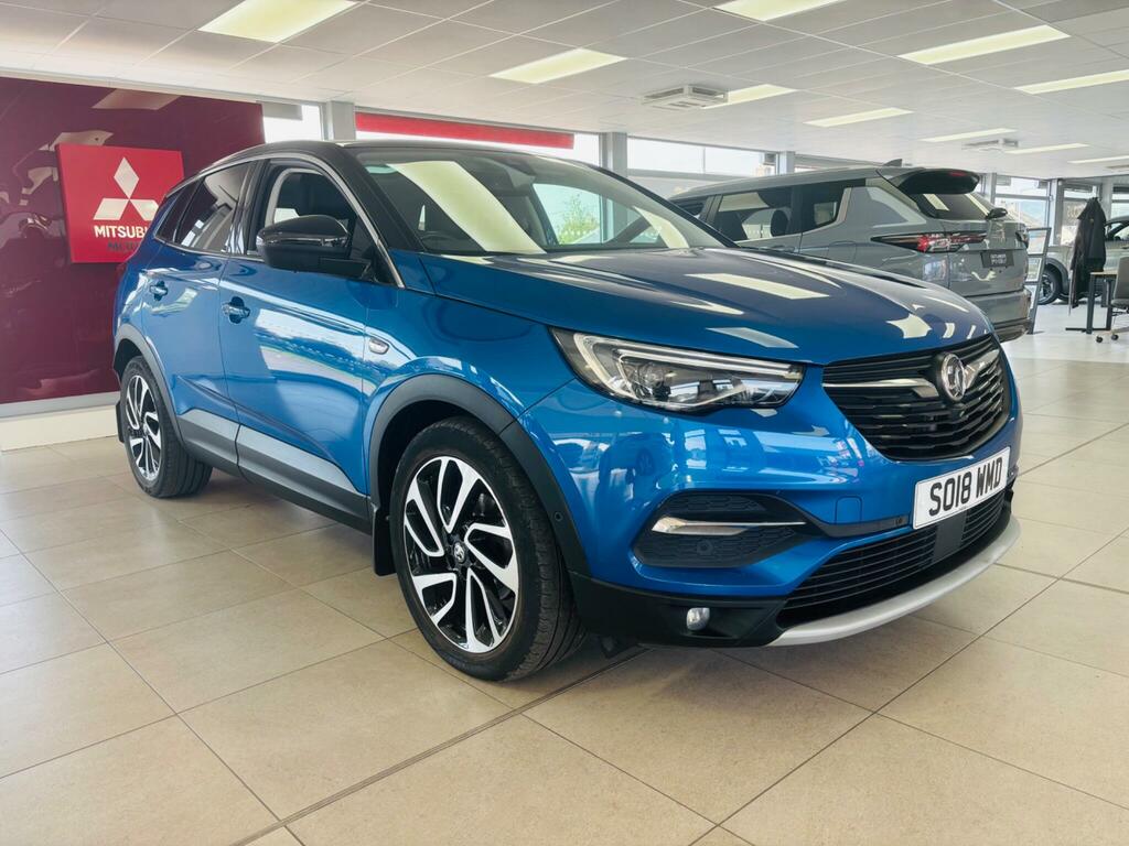 Vauxhall Grandland X 2.0 Turbo D Blueinjection Ultimate Euro 6 S Blue