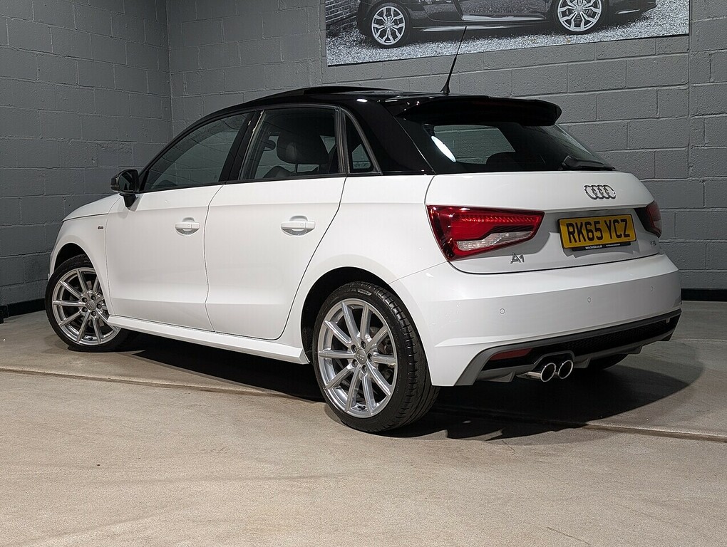 Audi A1 1.4 Tfsi Cod S Line Sportback Eu RK65YCZ White #2