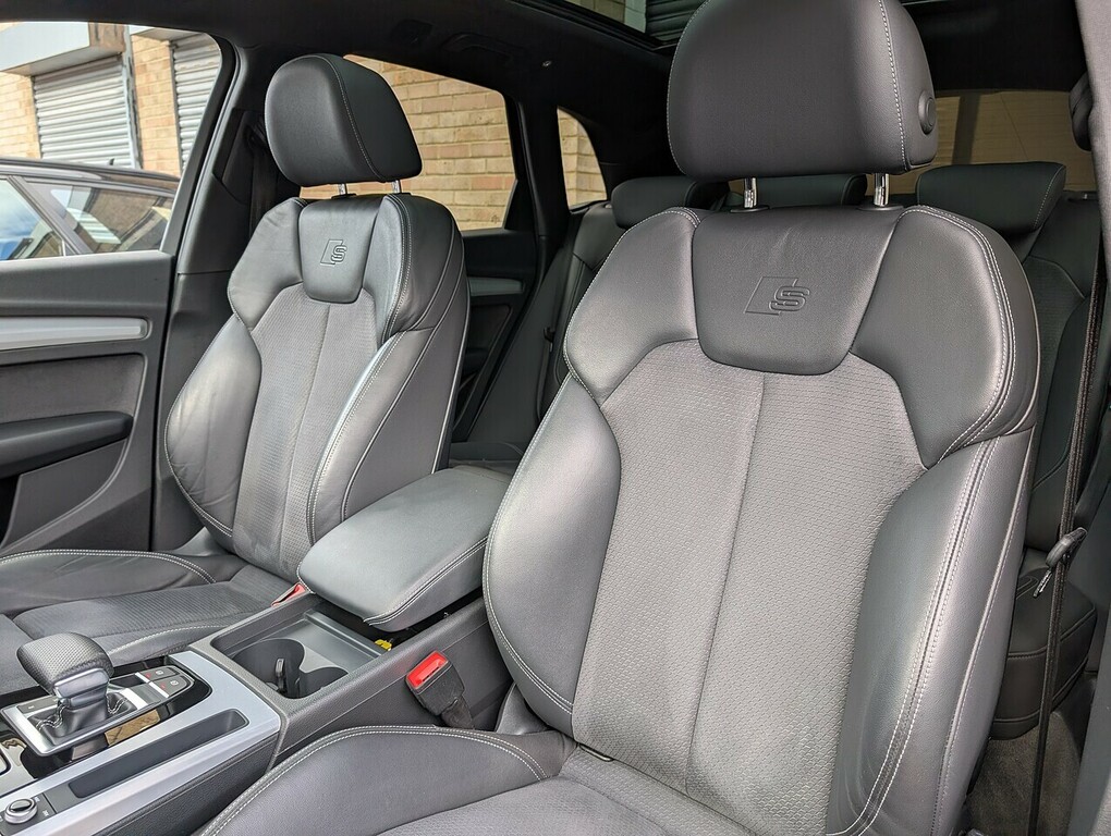Audi Q5 2.0 Tfsi 45 S Line Suv S Tronic Quattro RA70BZC Blue #4