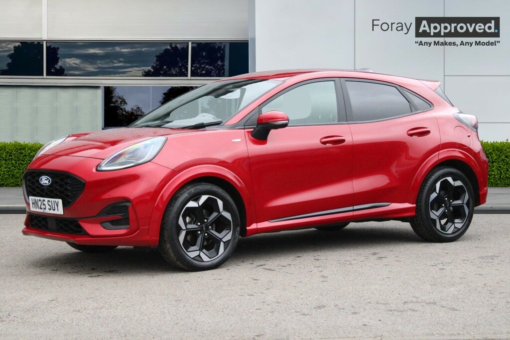 Ford Puma 1.0 Ecoboost Hybrid Mhev St-line X HN25SUY Red #3