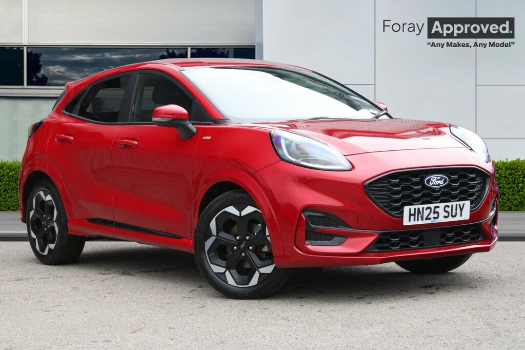 Ford Puma 1.0 Ecoboost Hybrid Mhev St-line X Red