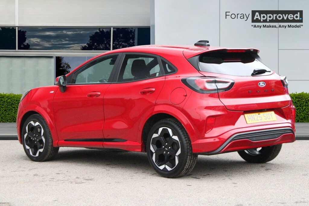 Ford Puma 1.0 Ecoboost Hybrid Mhev St-line X HN25SUY Red #5