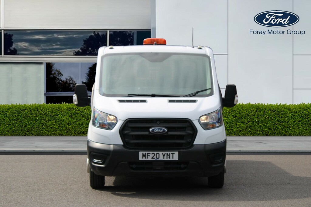 Ford Transit Custom 2.0 Ecoblue 130Ps Double Cab Tipper MF20YNT White #4
