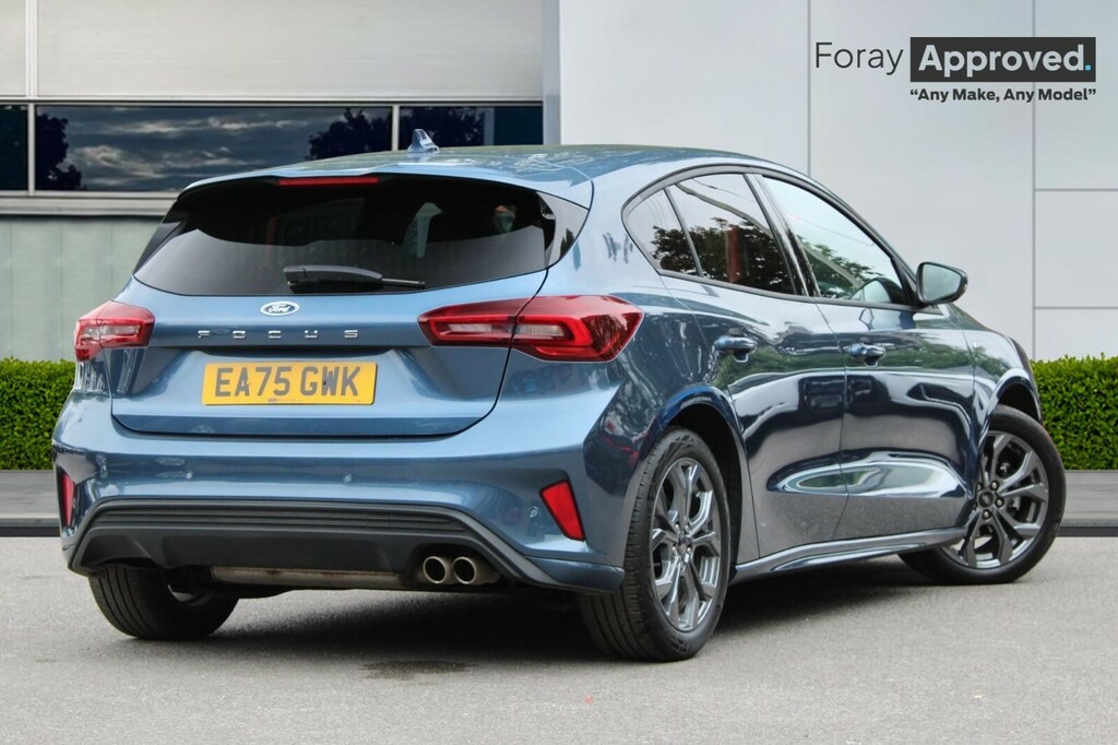 Ford Focus 1.0 Ecoboost Hybrid Mhev St-line EA75GWK Blue #4