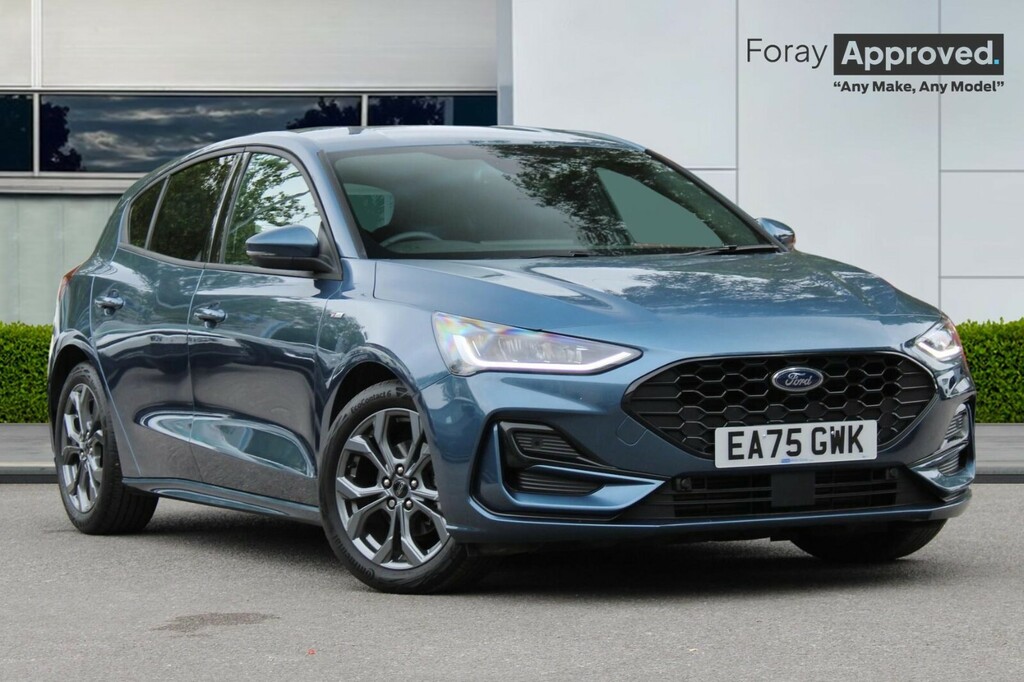 Ford Focus 1.0 Ecoboost Hybrid Mhev St-line EA75GWK Blue