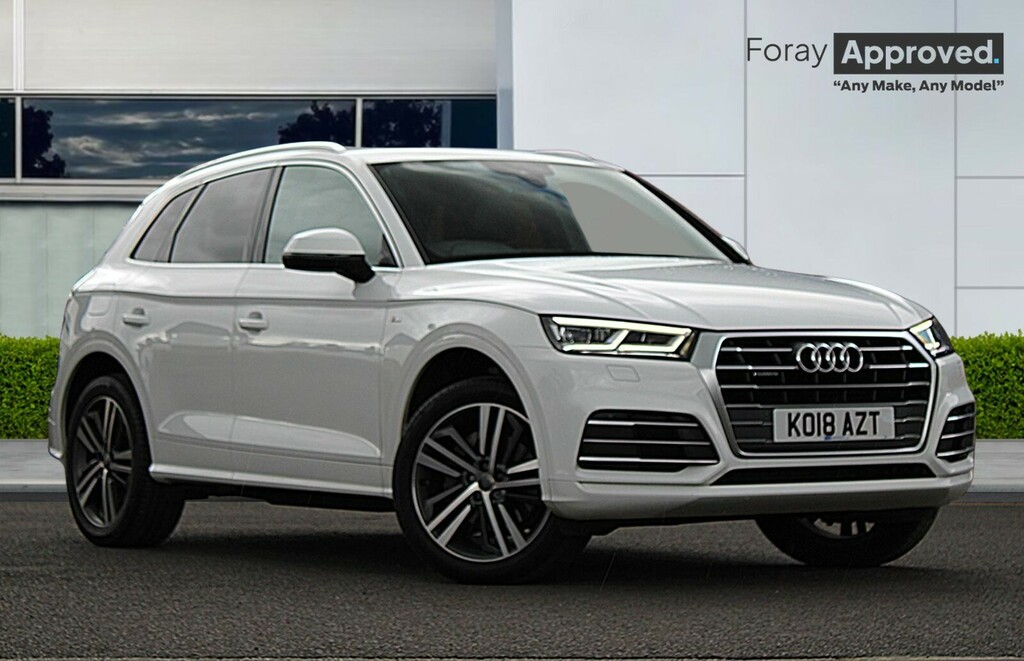 Audi Q5 2.0T Fsi Quattro S Line S Tronic White