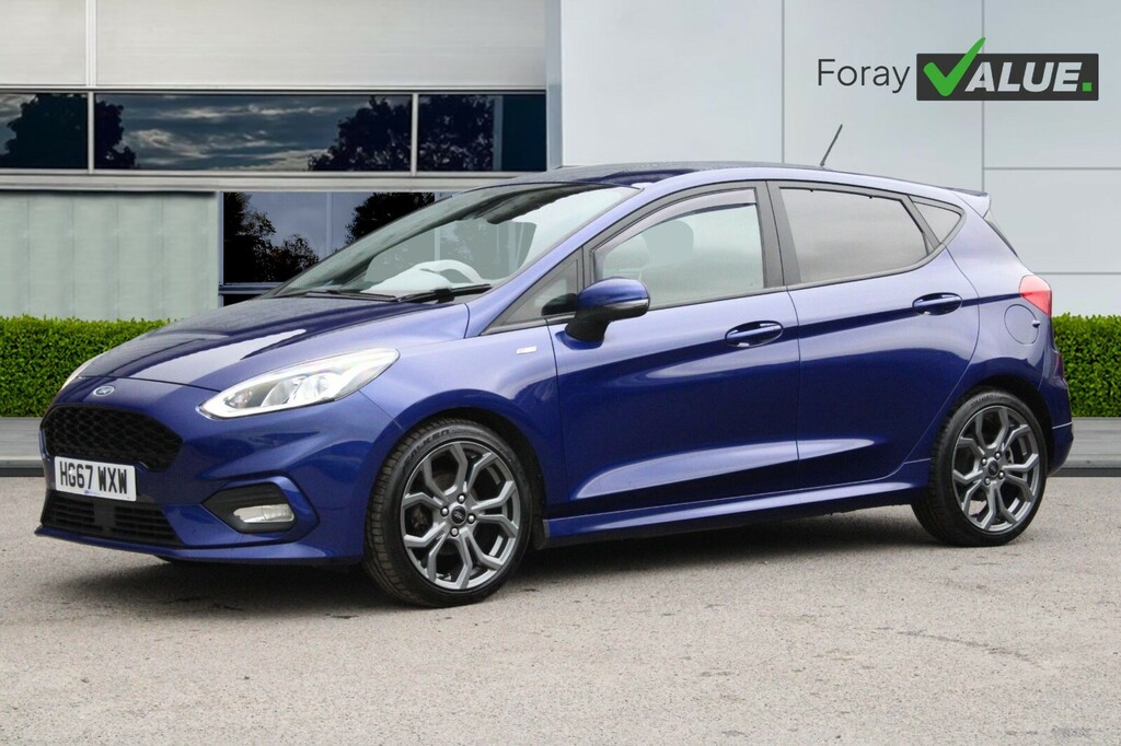 Ford Fiesta 1.0 Ecoboost 140 St-line HG67WXW Blue #3