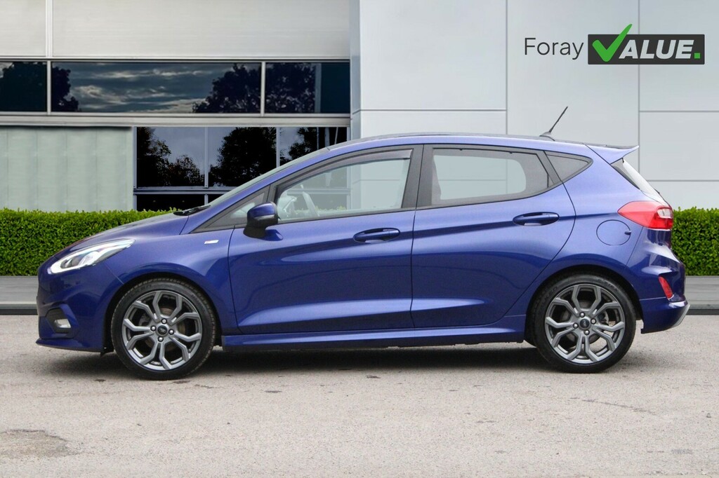 Ford Fiesta 1.0 Ecoboost 140 St-line HG67WXW Blue #4