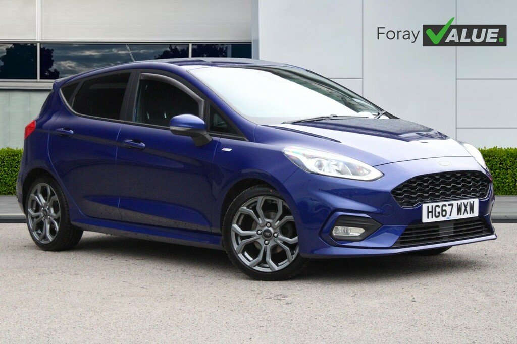 Ford Fiesta 1.0 Ecoboost 140 St-line Blue