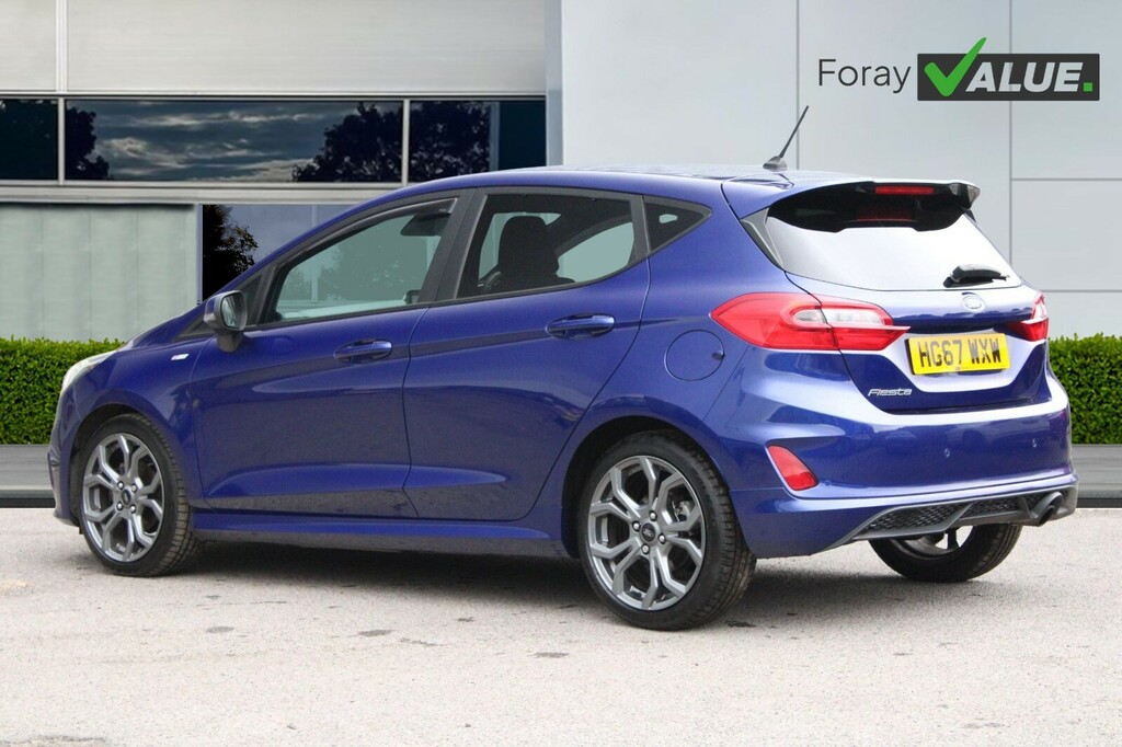 Ford Fiesta 1.0 Ecoboost 140 St-line HG67WXW Blue #5