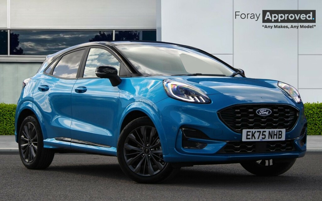 Ford Puma 1.0 Ecoboost Hybrid Mhev Sound Edition Dct Blue