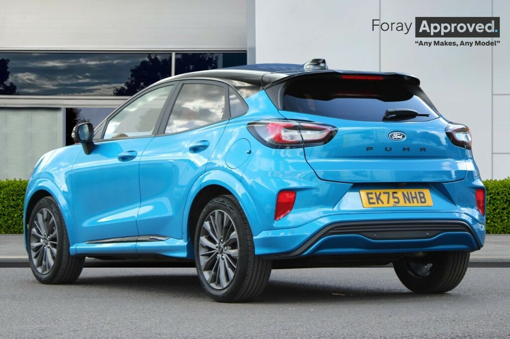 Ford Puma 1.0 Ecoboost Hybrid Mhev Sound Edition Dct EK75NHB Blue #4