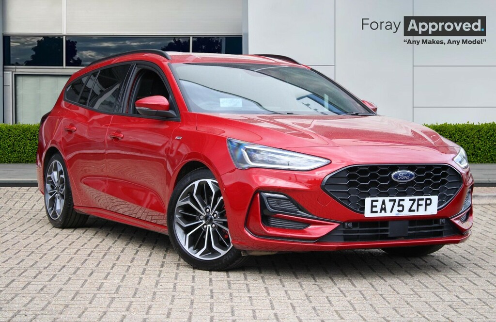 Ford Focus 1.0 Ecoboost Hybrid Mhev 155 St-line X Red