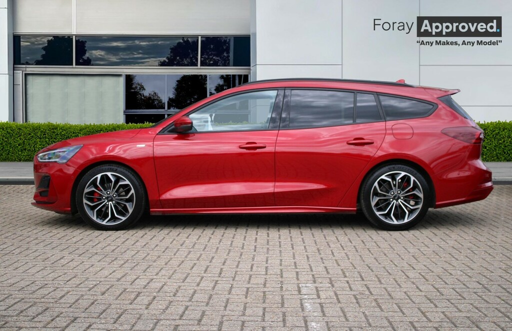 Ford Focus 1.0 Ecoboost Hybrid Mhev 155 St-line X EA75ZFP Red #3
