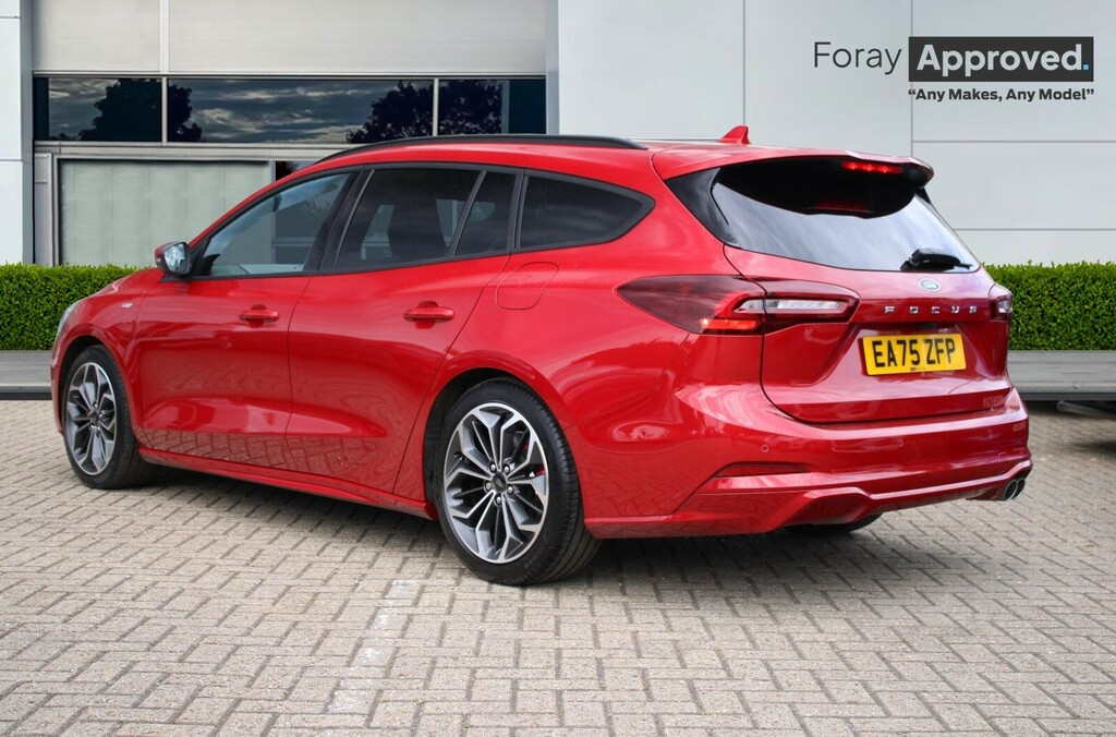 Ford Focus 1.0 Ecoboost Hybrid Mhev 155 St-line X EA75ZFP Red #2
