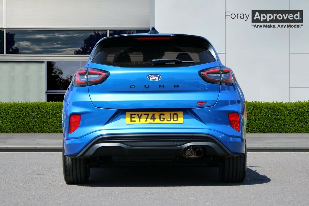 Ford Puma 1.0 Ecoboost Hybrid Mhev St Dct EY74GJO Blue #4