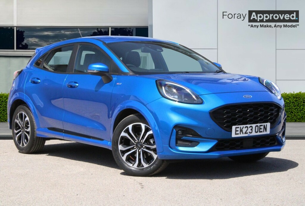 Ford Puma 1.0 Ecoboost Hybrid Mhev 155 St-line Blue