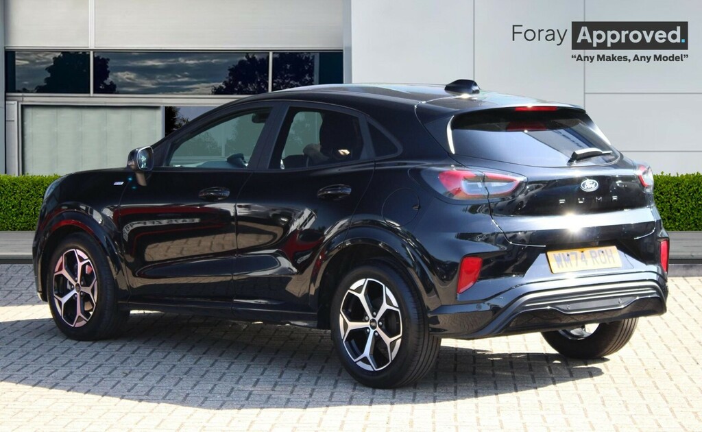 Ford Puma 1.0 Ecoboost Hybrid Mhev St-line WM74ROH Black #2