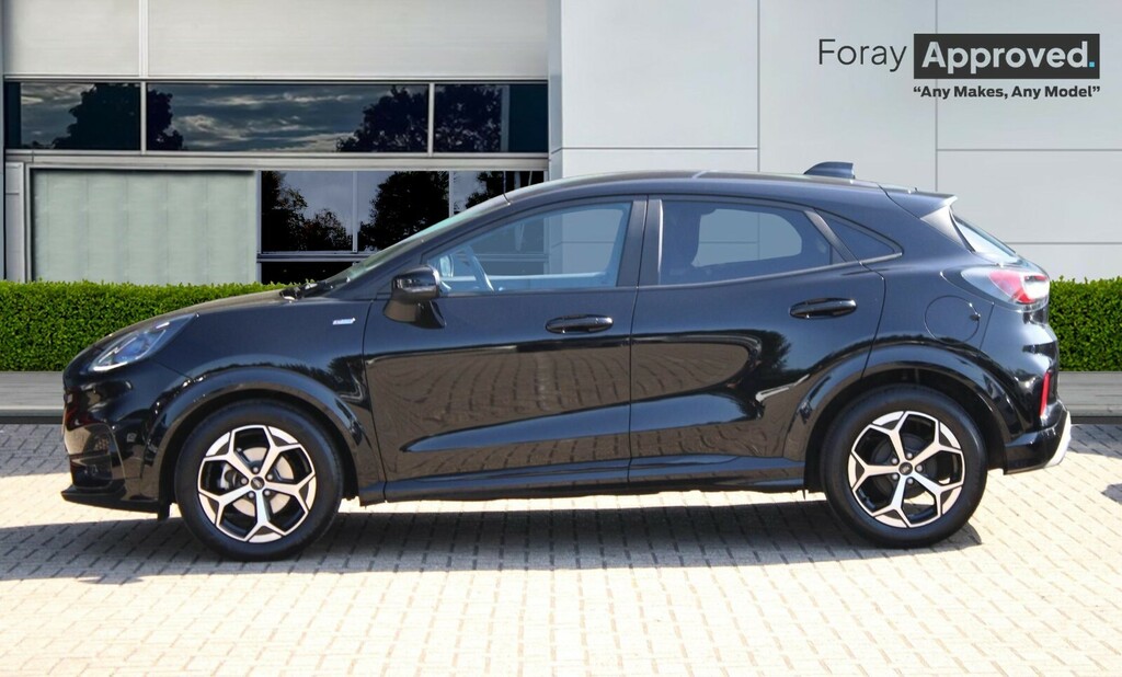 Ford Puma 1.0 Ecoboost Hybrid Mhev St-line WM74ROH Black #3