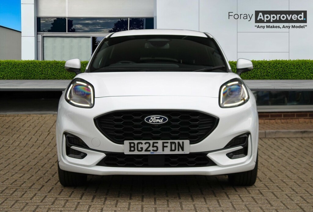 Ford Puma 1.0 Ecoboost Hybrid Mhev St-line BG25FDN White #4