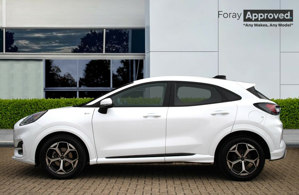 Ford Puma 1.0 Ecoboost Hybrid Mhev St-line BG25FDN White #3