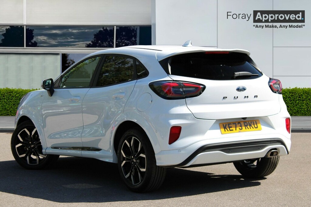 Ford Puma 1.0 Ecoboost Hybrid Mhev St-line X Dct KE73RKU White #4