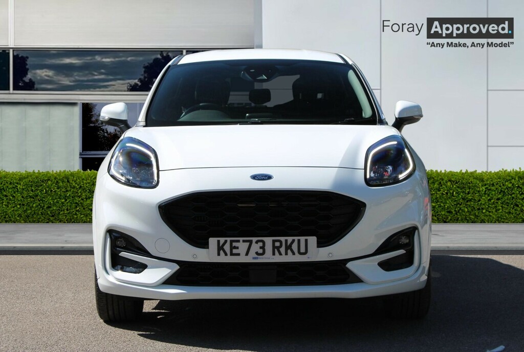 Ford Puma 1.0 Ecoboost Hybrid Mhev St-line X Dct KE73RKU White #3