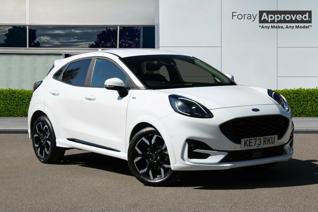 Ford Puma 1.0 Ecoboost Hybrid Mhev St-line X Dct KE73RKU White