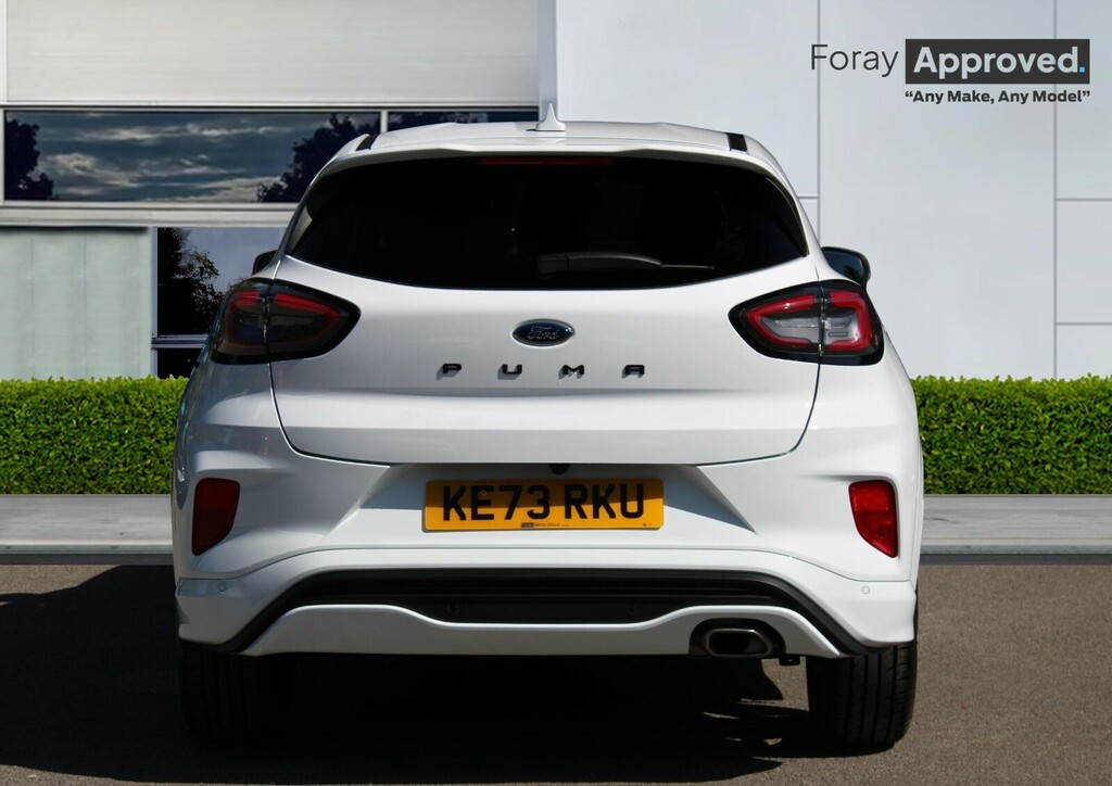 Ford Puma 1.0 Ecoboost Hybrid Mhev St-line X Dct KE73RKU White #5