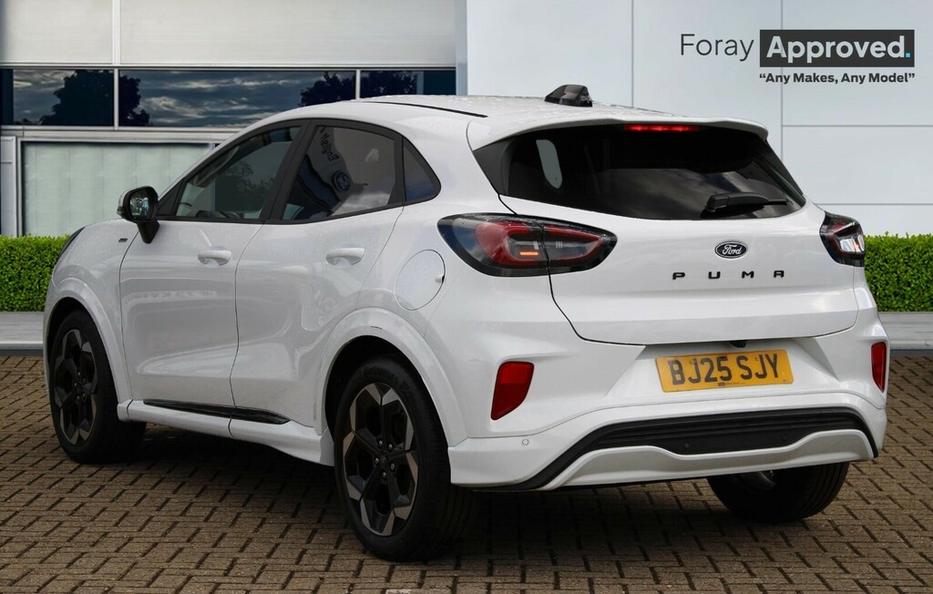 Ford Puma 1.0 Ecoboost Hybrid Mhev St-line X BJ25SJY White #2