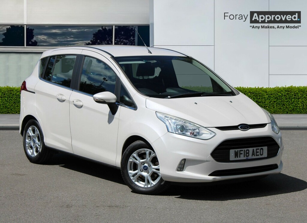 Ford B-Max 1.0 Ecoboost 125 Zetec Navigator White