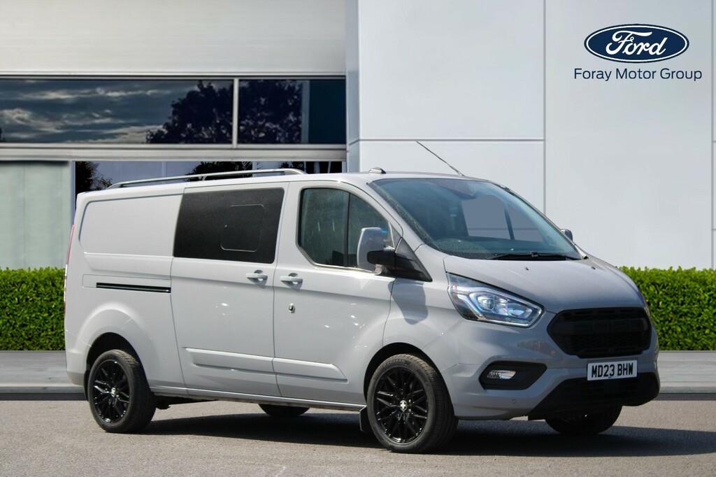 Ford Transit Custom 2.0 Ecoblue 170Ps Low Roof Dcab Limited Van Grey