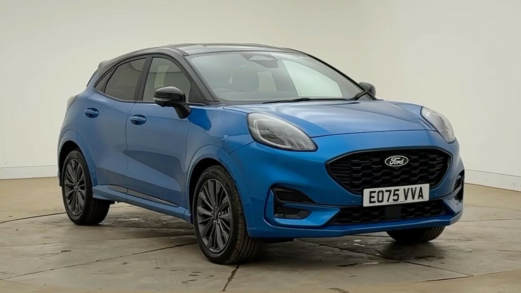 Ford Puma 1.0 Ecoboost Hybrid Mhev 155 Sound Edition Dct Blue