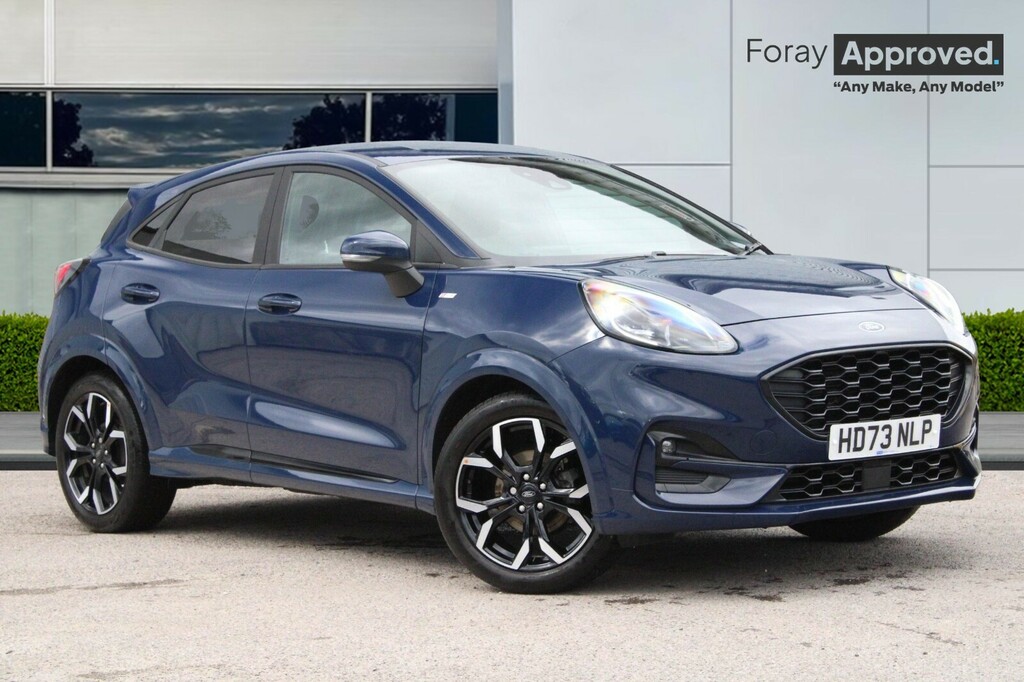 Ford Puma 1.0 Ecoboost Hybrid Mhev St-line X Blue