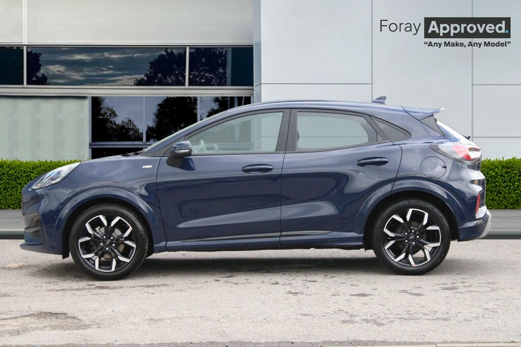 Ford Puma 1.0 Ecoboost Hybrid Mhev St-line X HD73NLP Blue #4