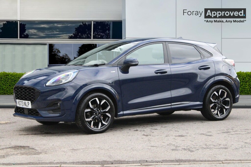 Ford Puma 1.0 Ecoboost Hybrid Mhev St-line X HD73NLP Blue #3