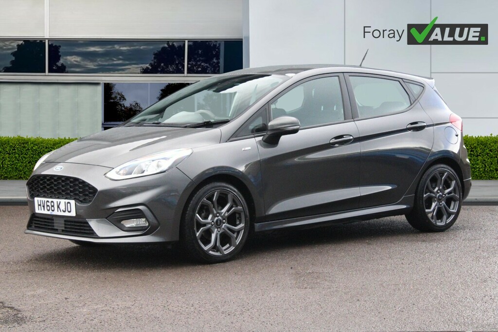 Ford Fiesta 1.0 Ecoboost 125 St-line HV68KJO Grey #3