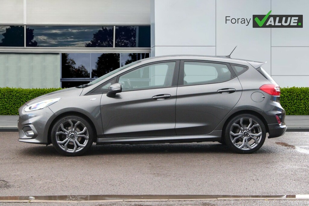 Ford Fiesta 1.0 Ecoboost 125 St-line HV68KJO Grey #4