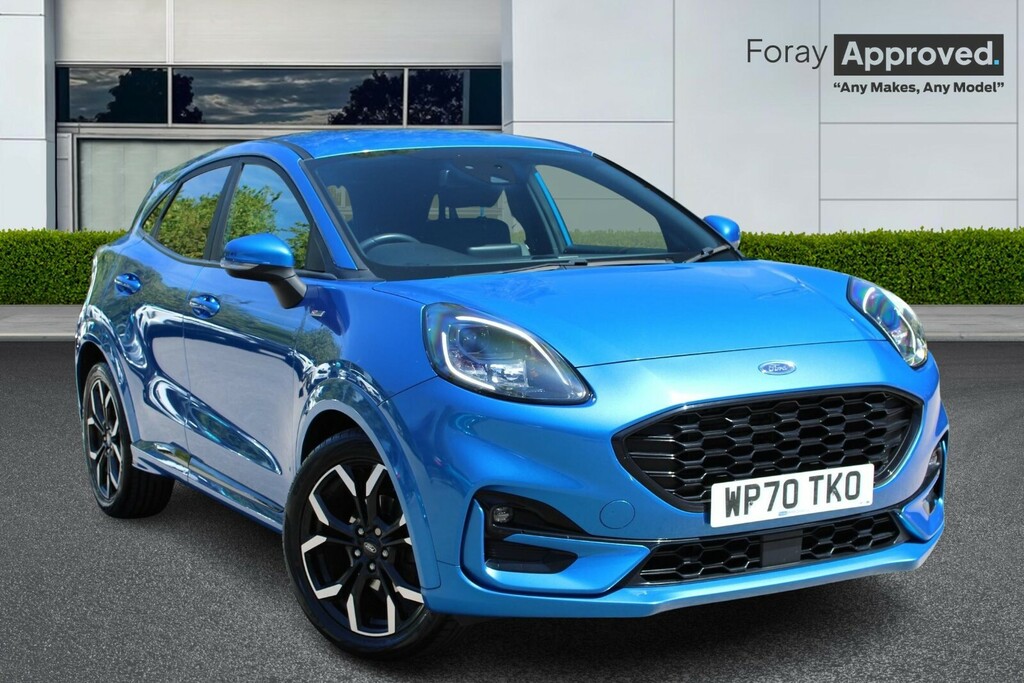 Ford Puma 1.0 Ecoboost Hybrid Mhev St-line X Blue