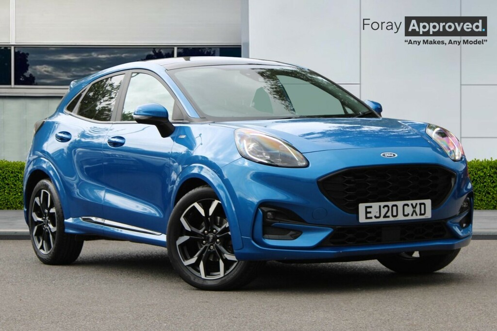 Ford Puma 1.0 Ecoboost Hybrid Mhev St-line X Blue